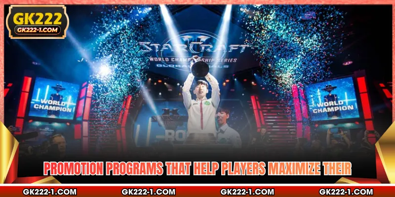Promotion programs that help players maximize their