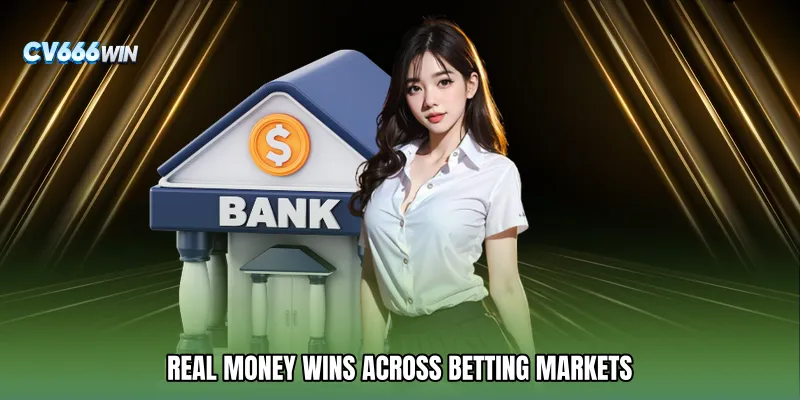 Real Money Wins Across Betting Markets