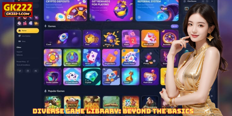 Diverse Game Library: Beyond the Basics