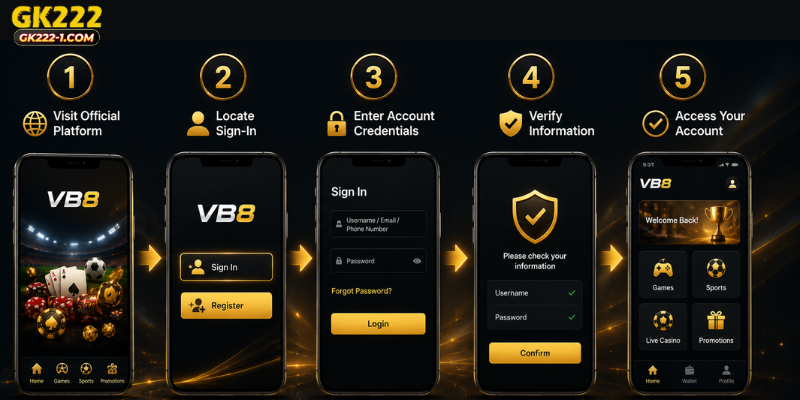 How to Complete the Login Process