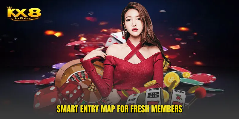Smart Entry Map For Fresh Members