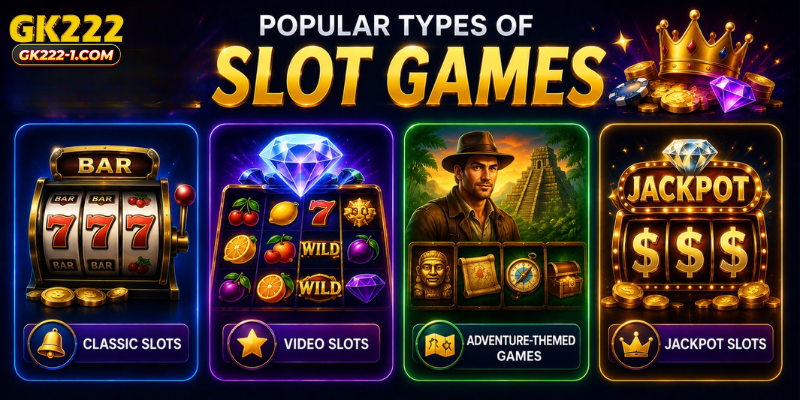 Popular Types of Slot Games