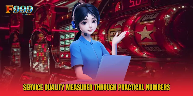 Service quality measured through practical numbers